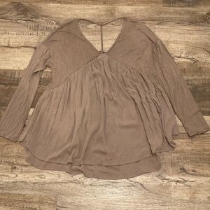 NWT mts boutique babydoll blouse M